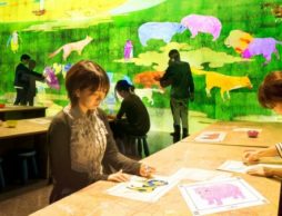 「チームラボお絵描き in ZOORASIA」をよこはま動物園ズーラシアで！