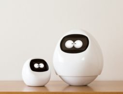 手のひらサイズのコミュニケーションロボット