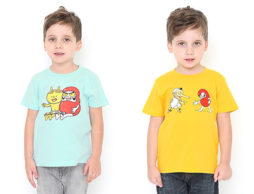 …ついに、だるまちゃんもTシャツに！？＜かこさとし×グラニフ＞登場です（2）『だるまちゃんとてんぐちゃん』『だるまさんとかみなりちゃん』