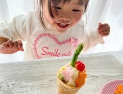「まるでアイスな春のポテトサラダ」を作ってみよう♪2歳の子でもできるお手伝いポイントご紹介!